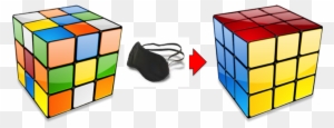 Learn How To Solve The Rubik's Cube Blindfolded - 3d Rubik's Cube Png