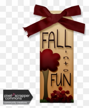 Fall Into Fun Tag Graphic By Melissa Riddle - Canadian Thanksgiving