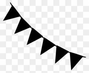 Flag Party Decorator Svg Png Icon Free Download 548709 - Black Party Flags Png