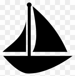 Water Boat, Sail, Sailboat, Schooner, Sea, Ship, Ocean, - Black And White Ship Clipart
