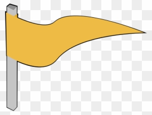 Orange Flag Clip Art