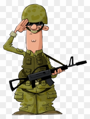 Soldier Cartoon Army Clip Art - Soldier Cartoon Png