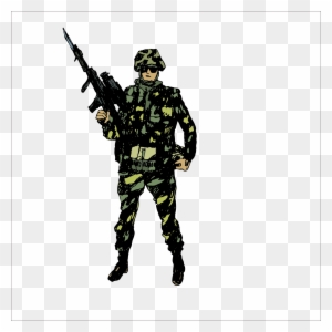 Military Soldier Drawing Clip Art - Military Things