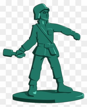 Army, Grenade, Military, Plastic, Play - Toy Soldier Clipart
