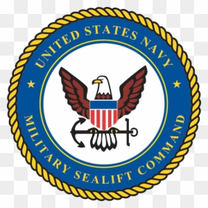 Seal Of The Military Sealift Command - Us Navy Military Sealift Command