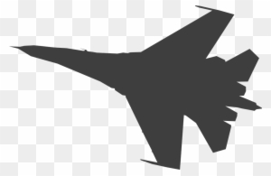 Jet Fighter Clipart Military Plane - Jet Silhouette