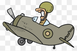 Find More Transportation Clip Art - Cartoon Army Airplanes