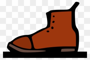 Shoe Old, Brown, Feet, Safety, Cartoon, Foot, Clothing, - Old Shoe Clipart