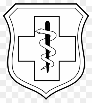 This Image Rendered As Png In Other Widths - Air Force Medical Badge