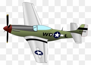 Big Image - War Plane Clipart