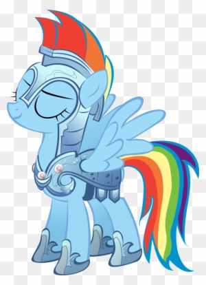Knight Rainbow Dash [vector] By Kitsune Yami - Knight My Little Pony
