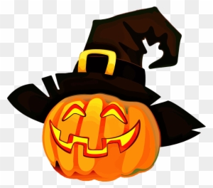 Halloween, Pumpkin, Scary, Spooky - Jack O Lantern Clipart