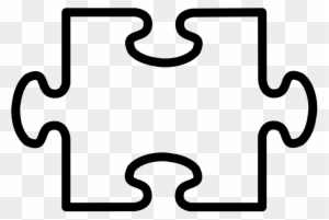 Puzzle Clipart Shape - Puzzle Piece Coloring Page