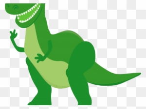 Toy Story Clipart T Rex - Rex From Toy Story Cartoon