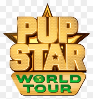 Logo Pup Star 3 World Tour - Pup Star World Tour Logo