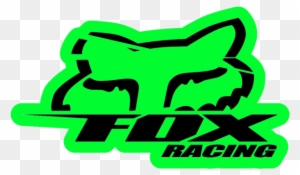 Fox Racing Motorbike Car Helmet Decal Sticker X2 83x48mm - Fox Racing