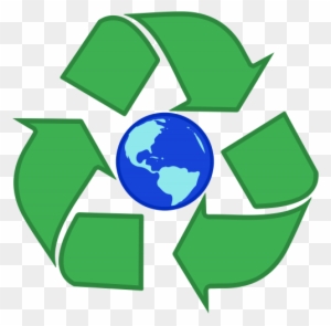Recycle Earth Png Clipart - Transparent Recycling Symbol