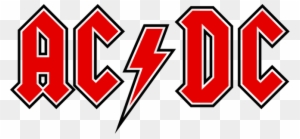 Ac/dc Logo - Ac Dc Logo Png - Free Transparent PNG Clipart Images Download
