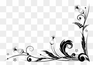 Corner Border Clipart Decorative Corners Royalty-free - Simple Designs For Border