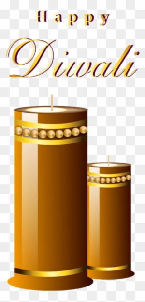 Download Beautiful Happy Diwali Candles Clipart Png - Happy Diwali Full Size