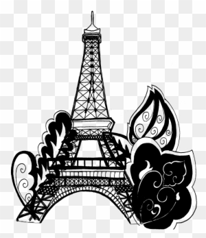 Free Eiffel Tower Clipart - Paris Eiffel Tower Coloring Pages