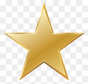 Gold Star Clip Art Twdweg Clipart - Star Shape