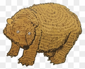 Art, Draw, Drawings, Vectorized, Vector, Image - Grizzly Bear