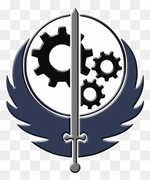 Bos Fallout - Brotherhood Of Steel Logo Free Transparent PNG Clipart Images Download