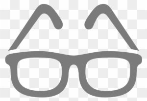 Optical Clipart Old Glass - Red Glasses Icon Png