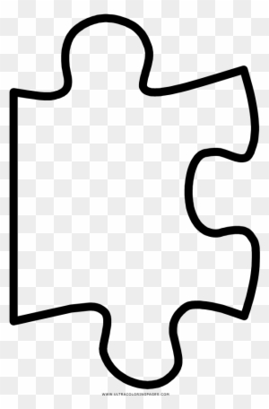 Puzzle Piece Coloring Page - Piezas De Rompecabezas Para Dibujar - Free