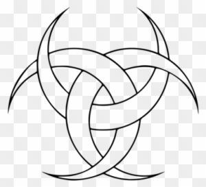 Triple Goddess Crescent Symbol Full Moon - Triple Crescent Moon Symbol