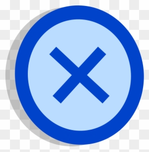 Description Symbol Multiplication Votesvg - Multiplication Symbol Blue