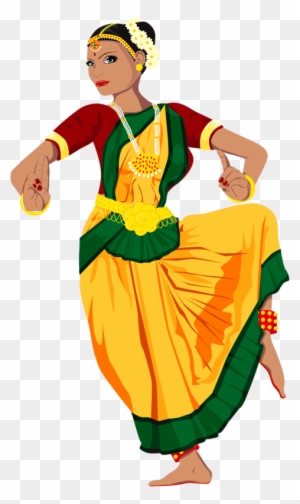 Personnages - Indian Classical Dance Clipart