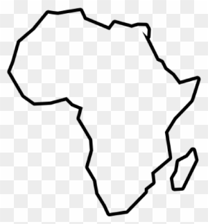 Outline Of The Continent Of Africa - Africa Outline Transparent