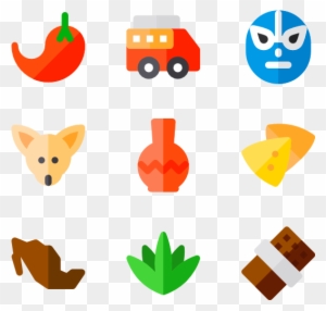 600 X 564 11 - Mexican Food Icon Png