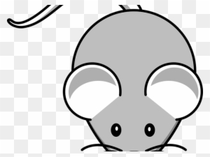 Grey Clipart Rodent - Cute Black And White Cartoon Animals
