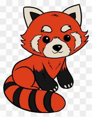 680 X 678 5 - Step By Step Easy Red Panda Drawing