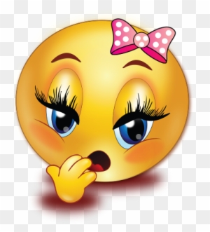 Yawning Girl Smiley Emoji Sticker - Emoji Listening To Music