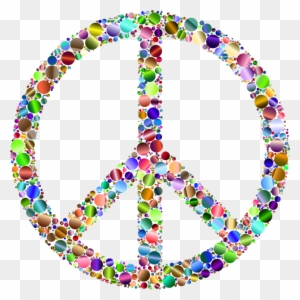 Peace Symbols Doves As Symbols Pizza & Love - Peace Logo Vector Png