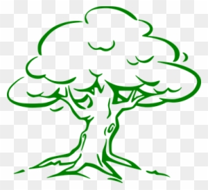Oak, Tree, Green, Forest, Nature, Eco - Simple Oak Tree Drawing