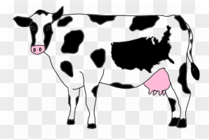 Defining American Food - Dairy Cow - Free Transparent PNG Clipart ...