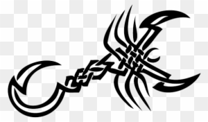 Scorpion Tattoo Simple - Scorpio Tattoos Tribal