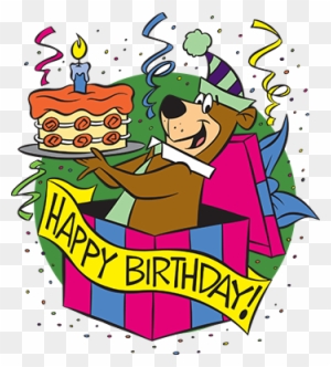 Camping Clipart Family Event - Yogi Bear Birthday Card