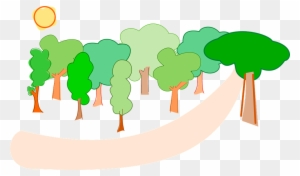 Trees Forest Nature Landscape Environment - Forest Clipart