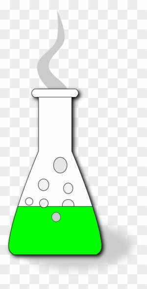Flask Science Clipart - Flasks Chemistry