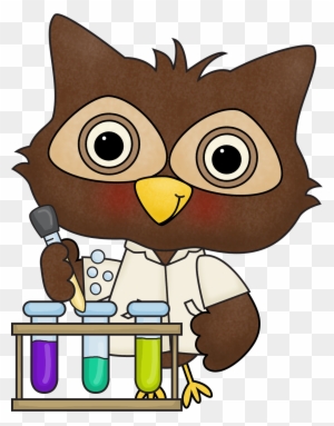 July 9-13 [silly Science Lab] - Scientist Owl Clipart