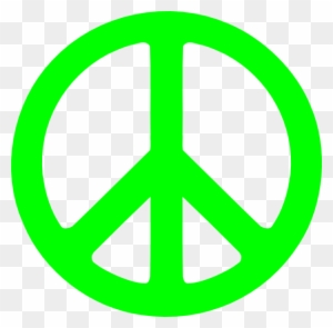 Green Peace Sign Png