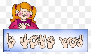 Sign Language - American Sign Language Clip Art