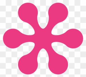 Pink Peace Sign Clipart Retro Flower Color Colour Cerise - Software Bug Life Cycle