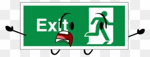 Exit Sign - Fire Exit Signs Right